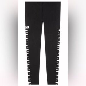 PINK Victoria’s Secret Cool and Comfy Seamless Black Leggings